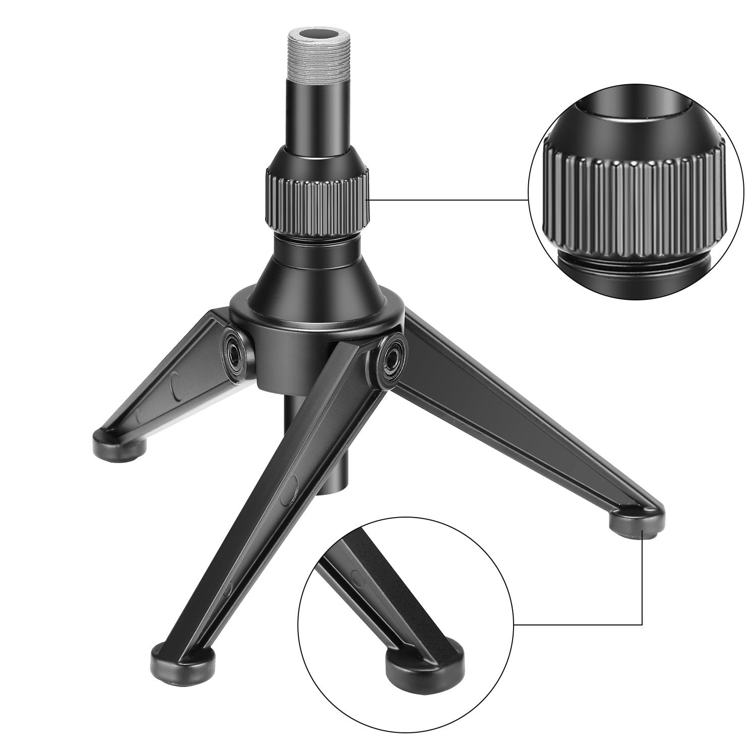 Neewer Mini Desktop Microphone Tripod Stand (Mic Stand)